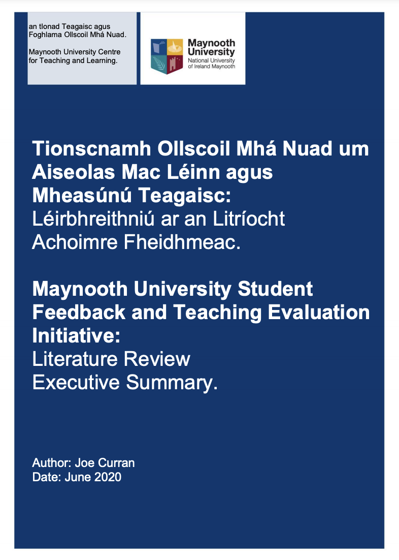 executive-summary-maynooth-university-student-feedback-and-teaching