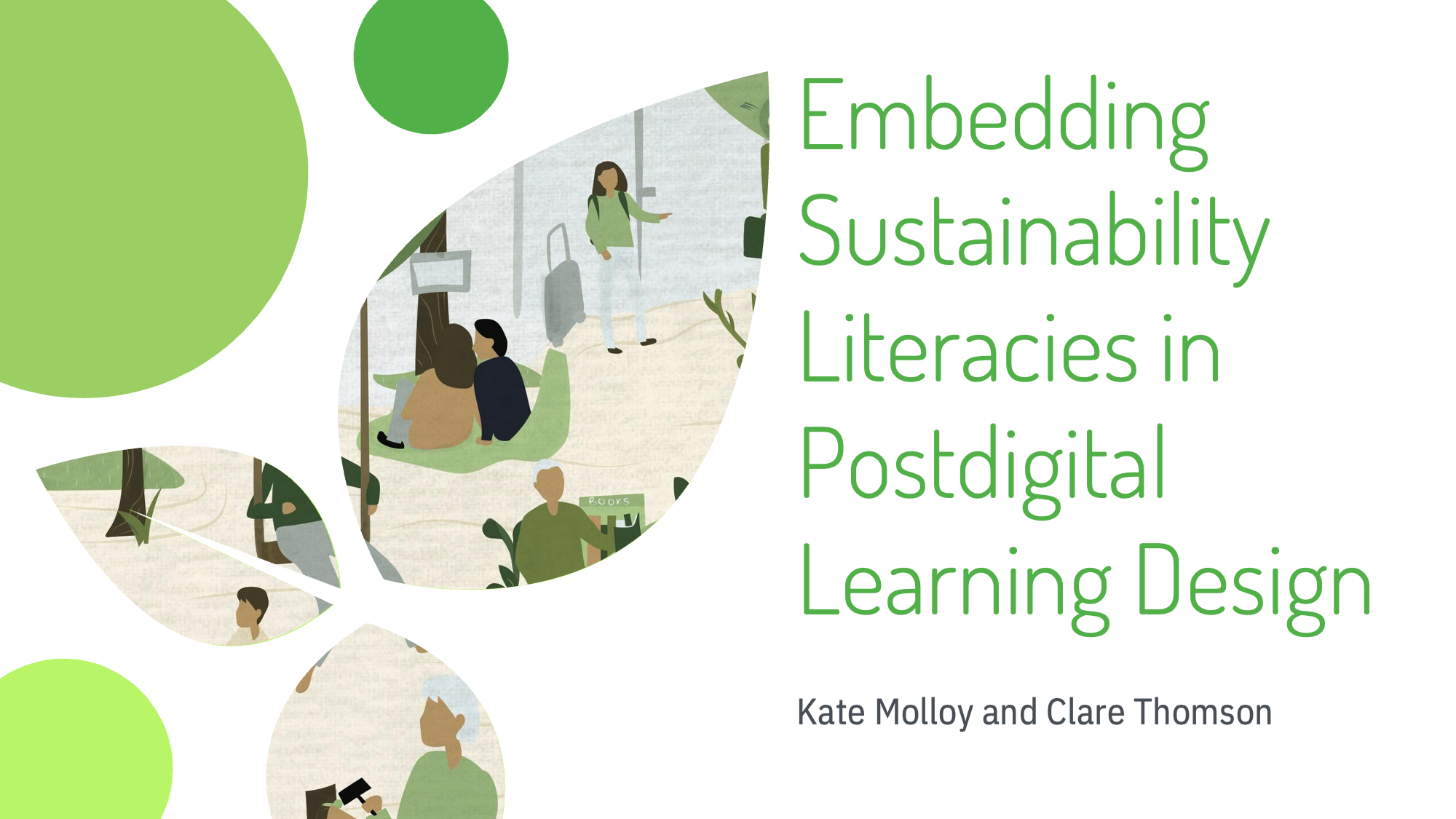 Embedding Sustainability Literacies In Postdigital Learning Design