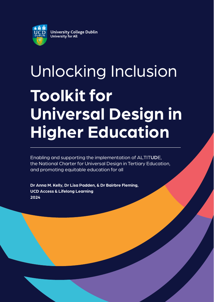 Cover of Unlocking Inclusion: Toolkit for Universal Design in Higher Education